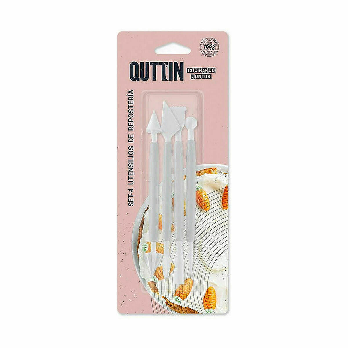 Spatel Quttin 9 x 23 x 2 cm (36 antal) - 3