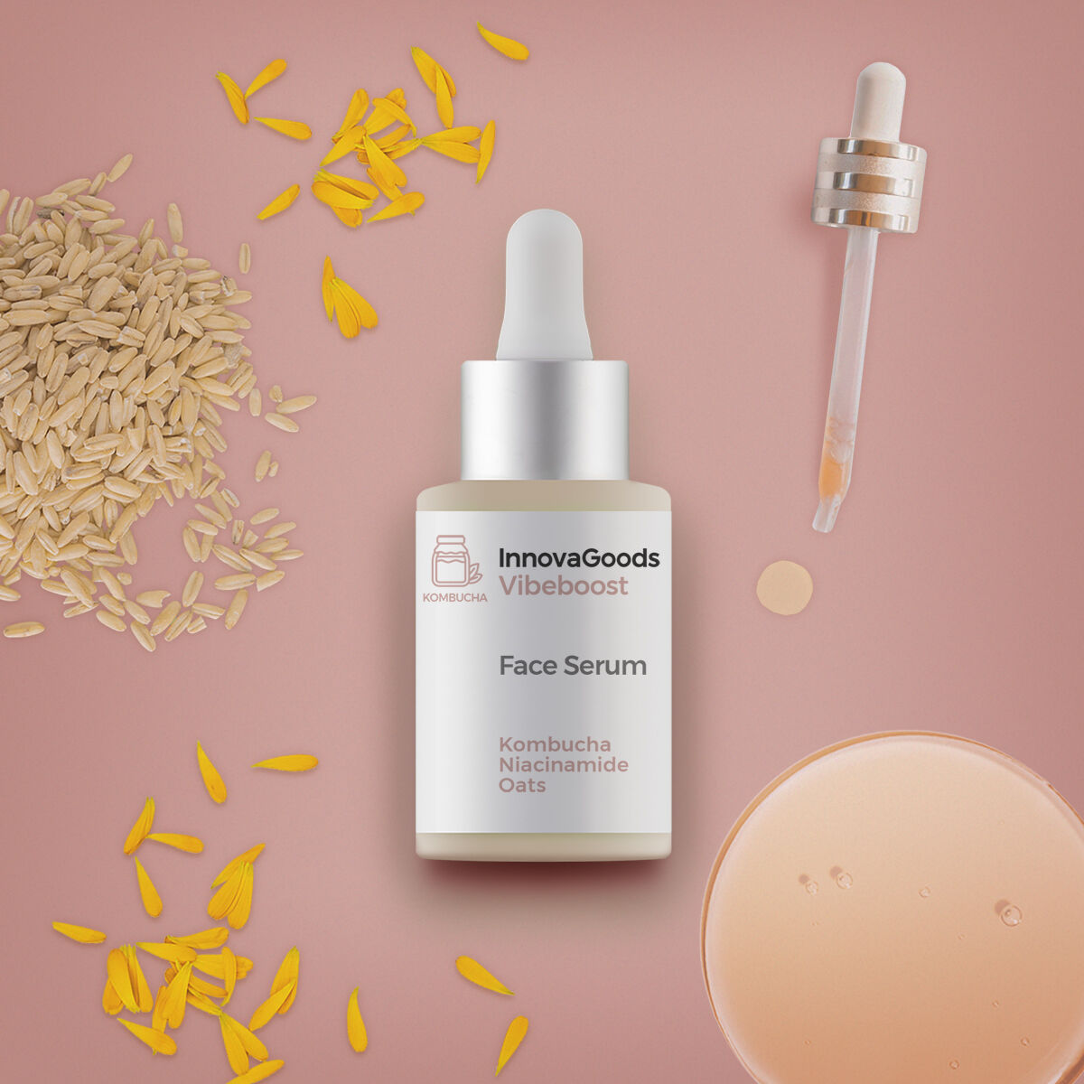 Ansiktsserum Kombucha Vibeboost InnovaGoods 30 ml - 5