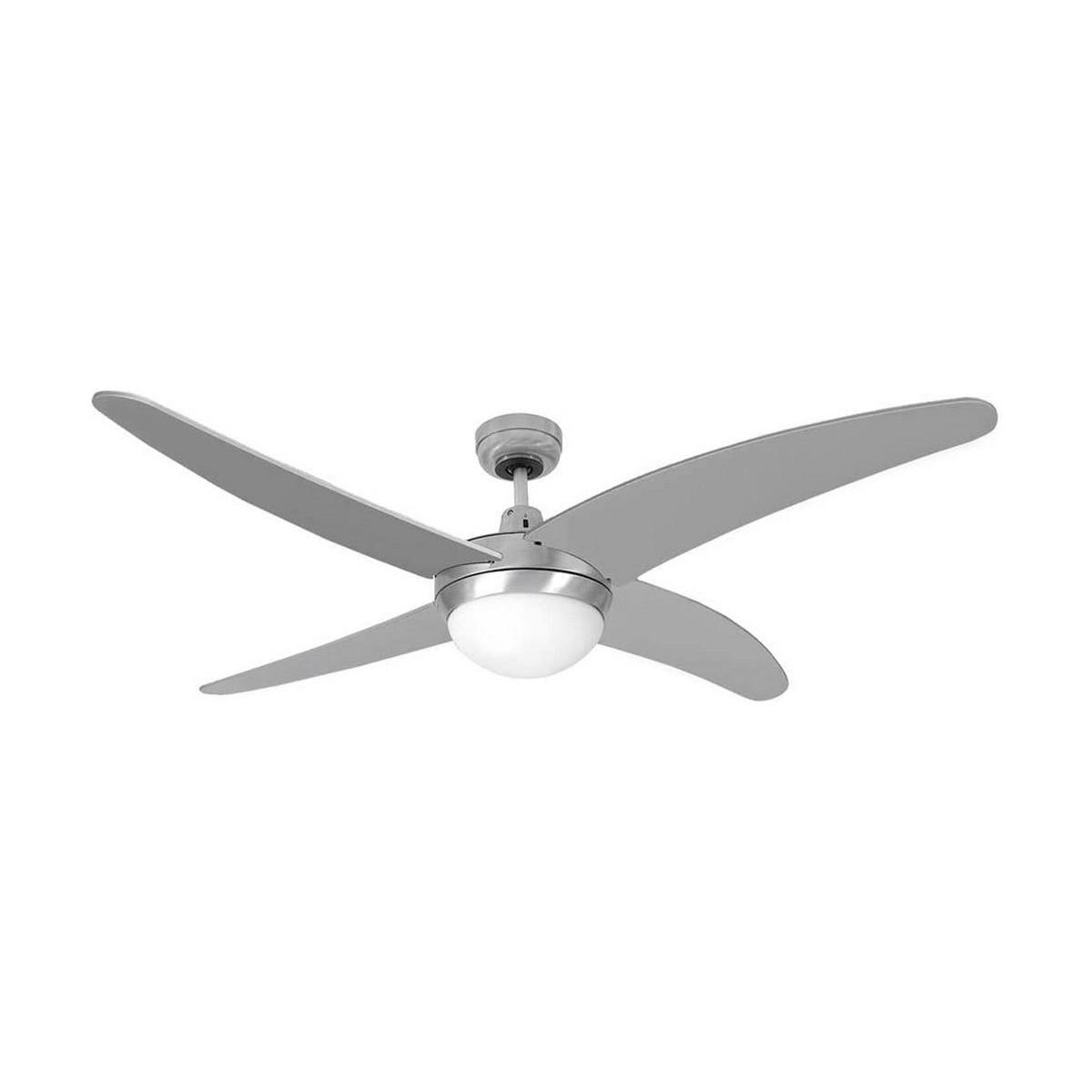 Takfläkt med belysning EDM 33807 Caspio Silvrig 60 W - 4