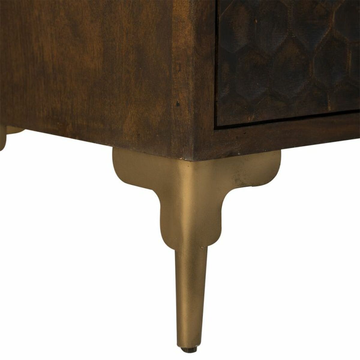 Skåp Alexandra House Living Brun Trä Järn 40 x 180 x 80 cm - 7