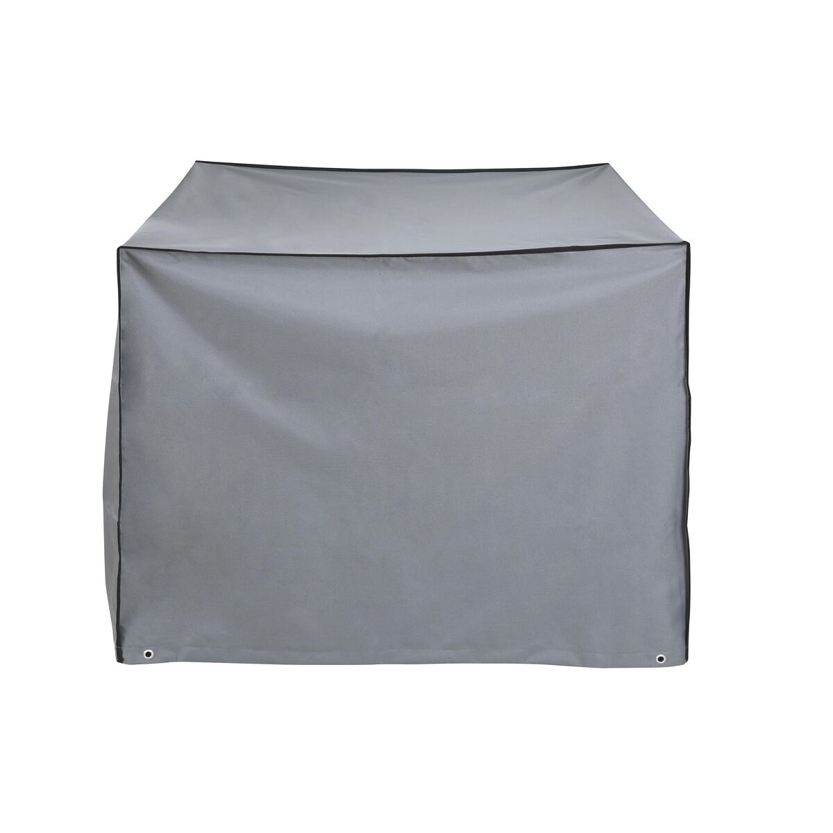 Stol täcka DKD Home Decor Svart Mörkgrå 100 x 100 x 80 cm - 2