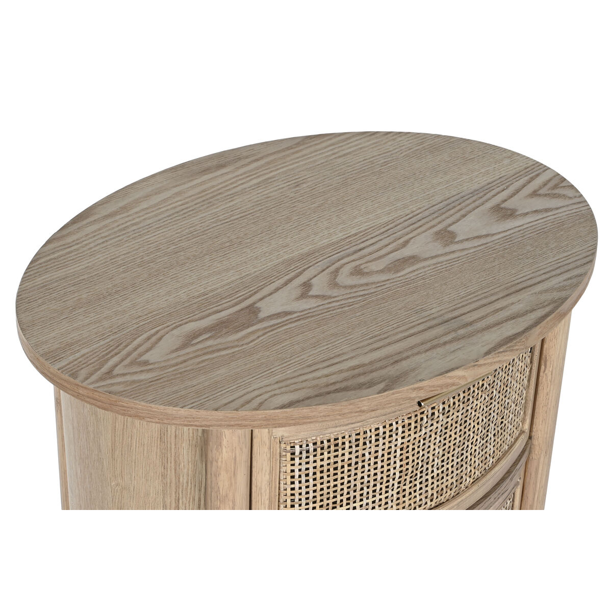 Nattduksbord Home ESPRIT Naturell Gummi 48 x 35 x 66 cm - 6