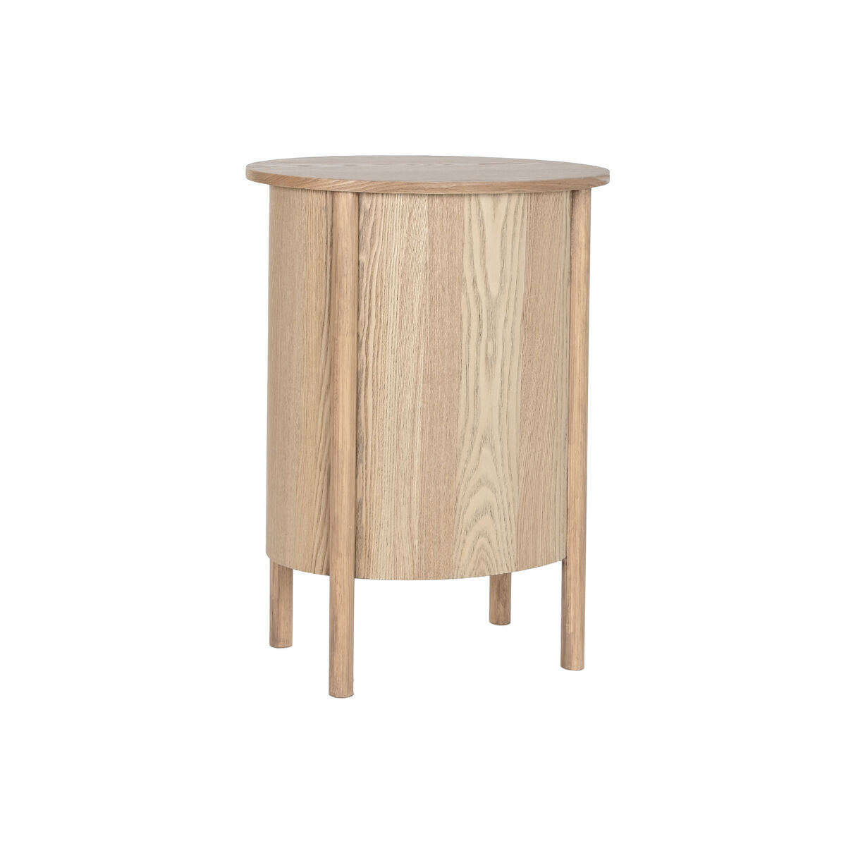 Nattduksbord Home ESPRIT Naturell Gummi 48 x 35 x 66 cm - 2
