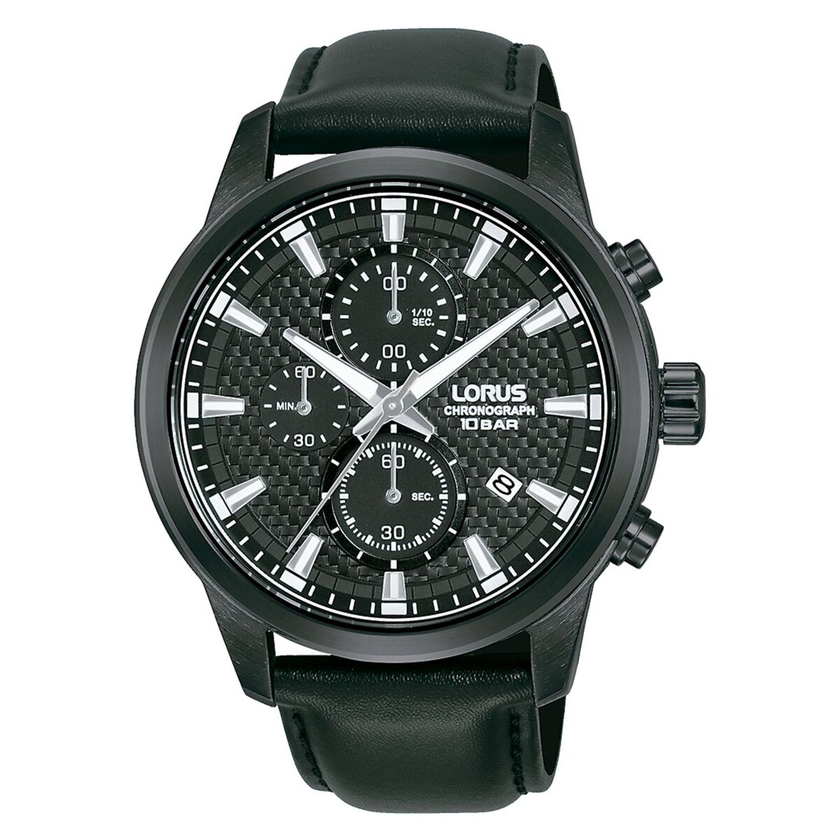 Herrklocka Lorus SPORTS Svart (Ø 45 mm) - 4