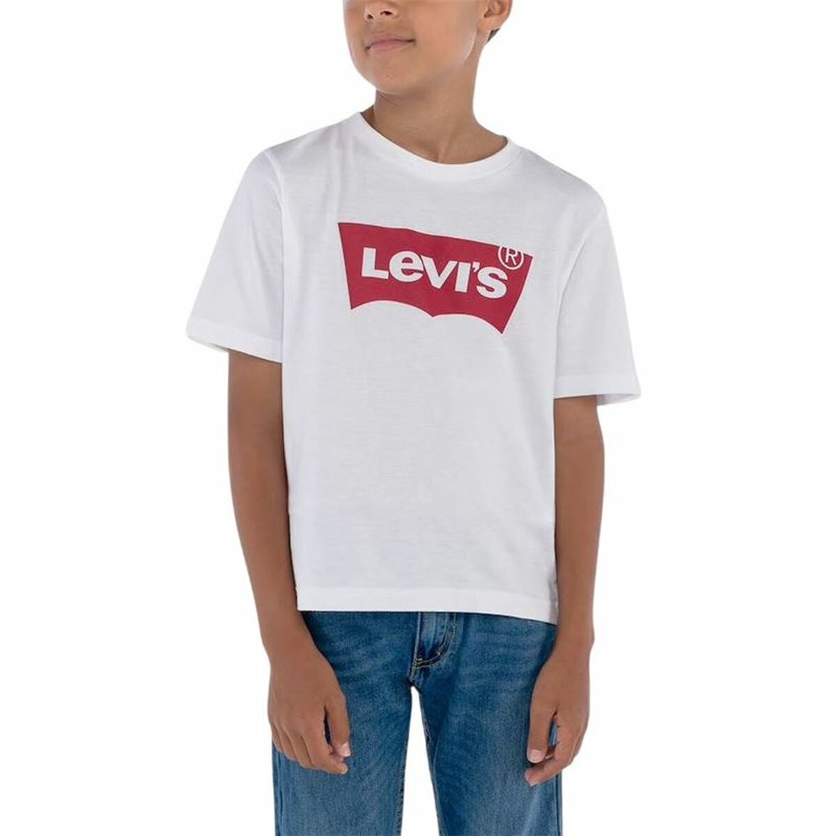 Barn T-shirt med kortärm Levi's Lvb Golden Glow Batwing 16 år