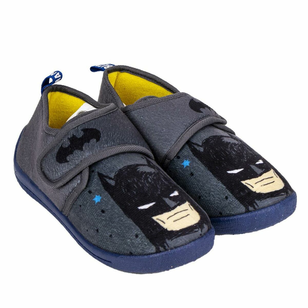 Hustofflor Batman Velcro Mörkgrå - 7