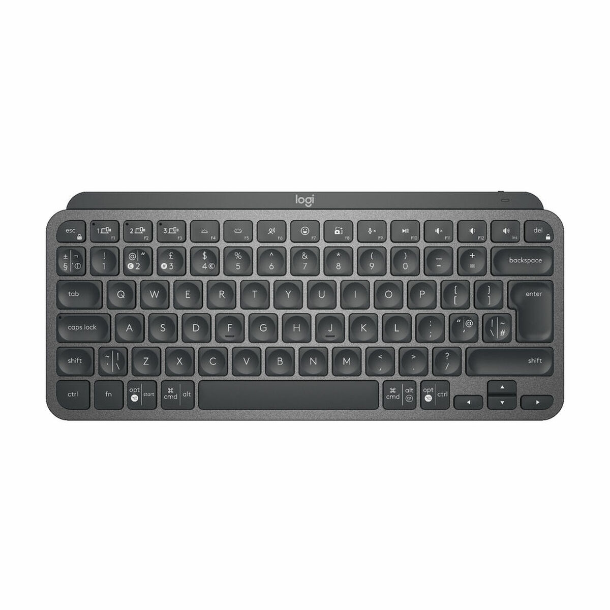 Tangentbord Logitech 920-010495 Grafit Qwerty Spanska QWERTY