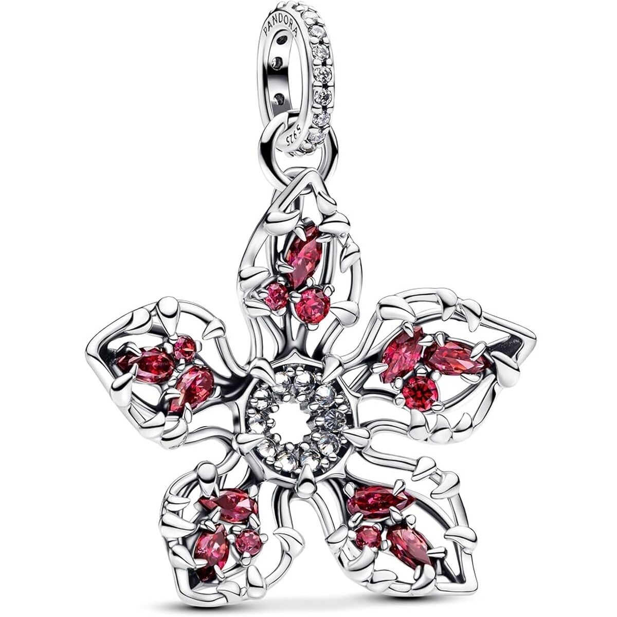 Dampärlor Pandora 793567C01 Rosa Silvrig