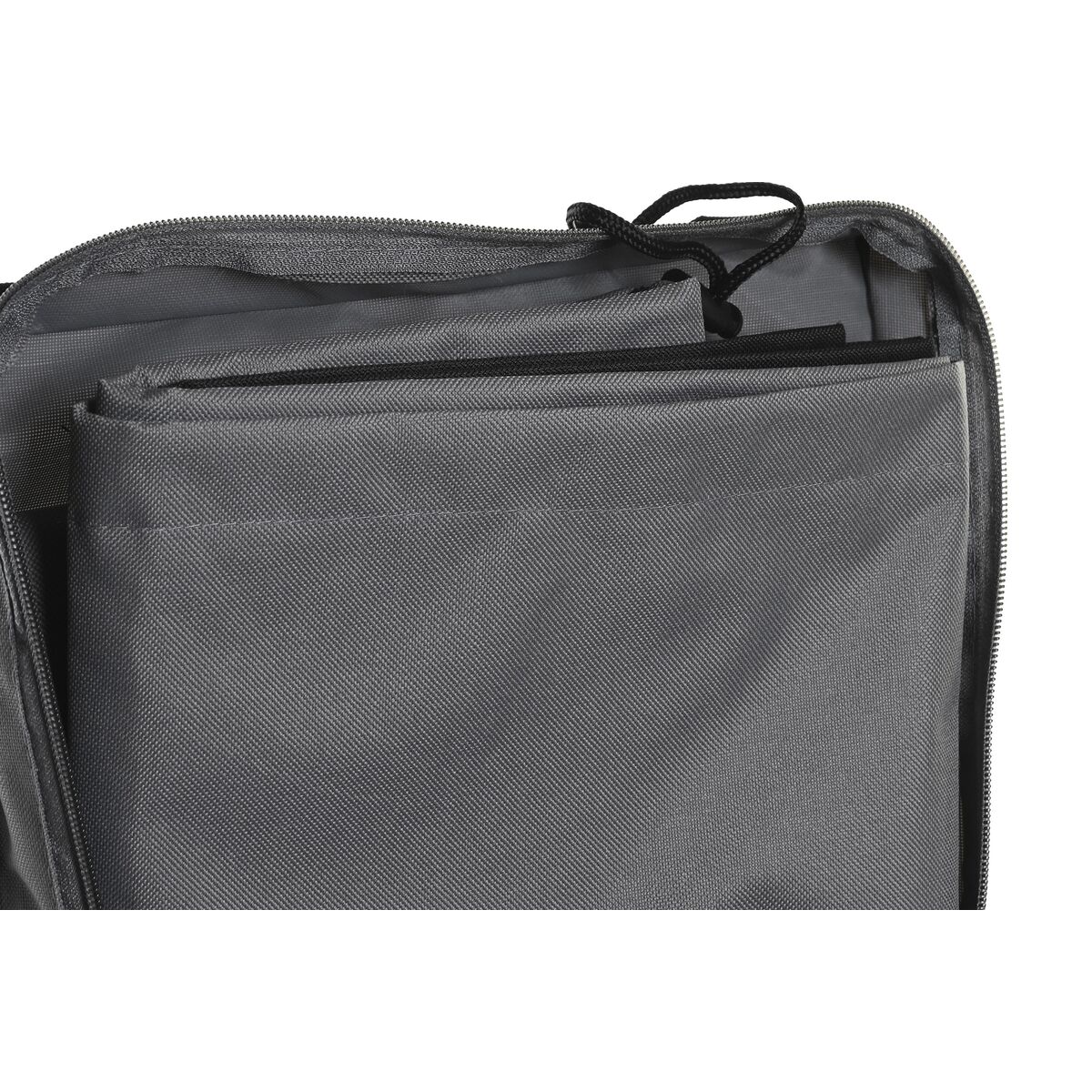 Skyddsväska DKD Home Decor Bord Svart Aluminium Mörkgrå (200 x 130 x 60 cm) - 3