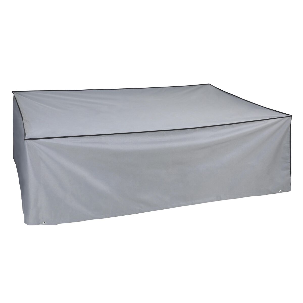 Skyddsväska DKD Home Decor Bord Svart Aluminium Mörkgrå (200 x 130 x 60 cm) - 2