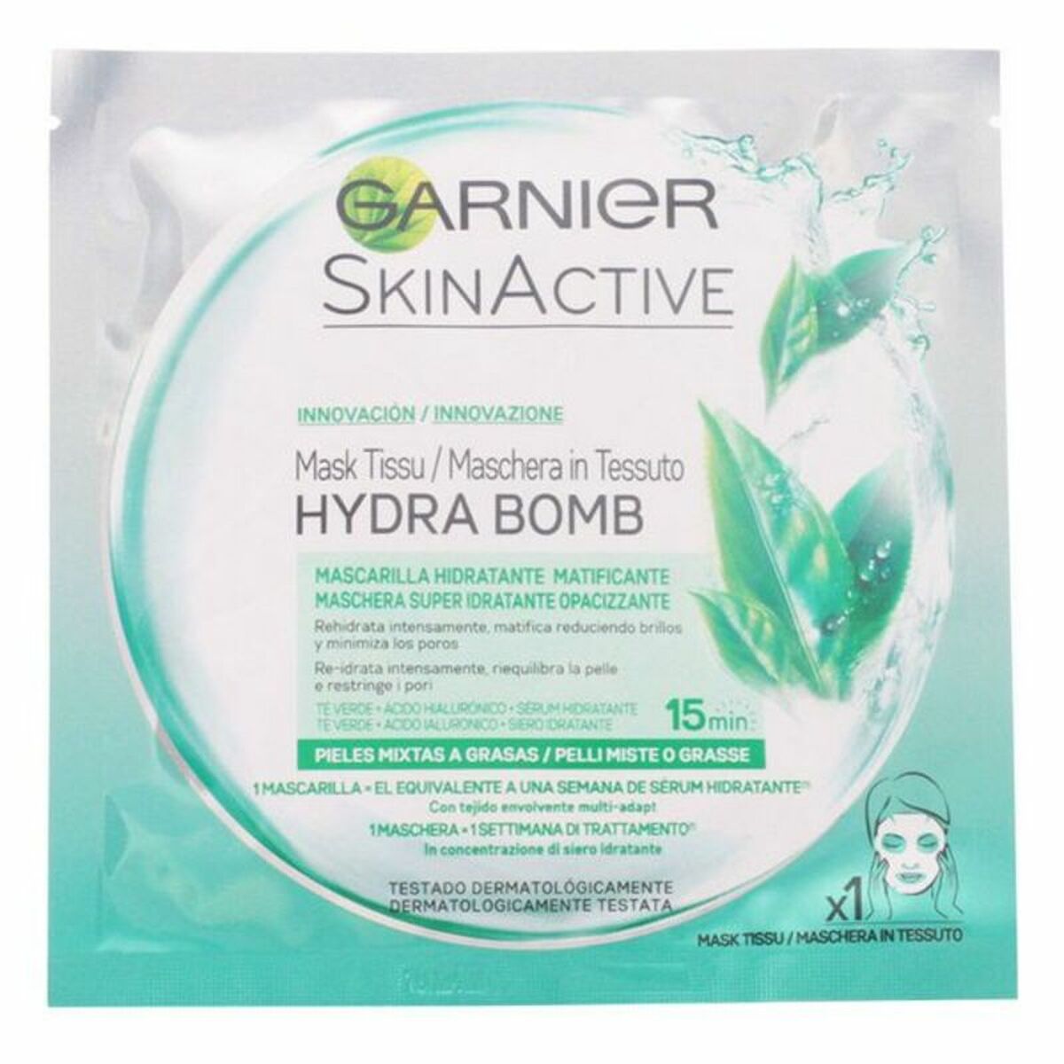 Matt effekt mascara Skinactive Hydrabomb Garnier - 2