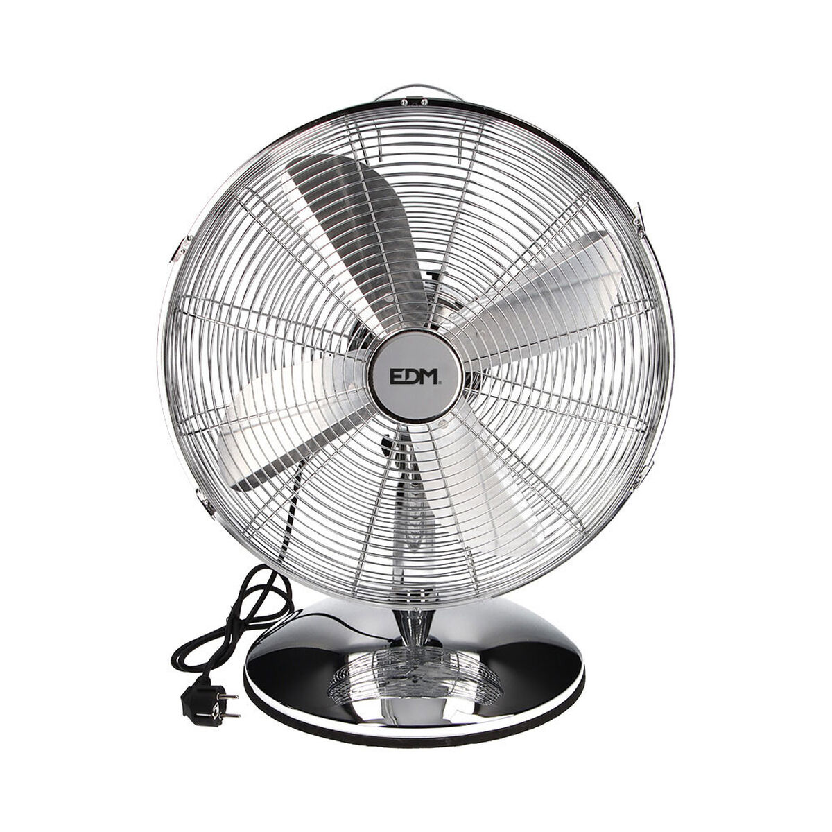 Bordsfläkt EDM Silvrig 60 W Ø 40 x 55 cm