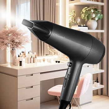 Hårtork Feel Maestro MR-217 Svart Grafit 2200 W