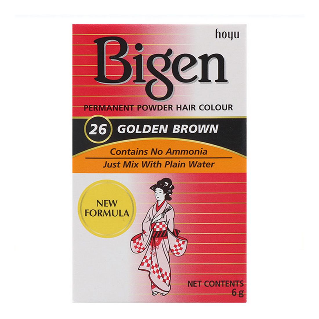 Permanent färg Bigen 26 Marrón Nº26 (6 gr) - 2