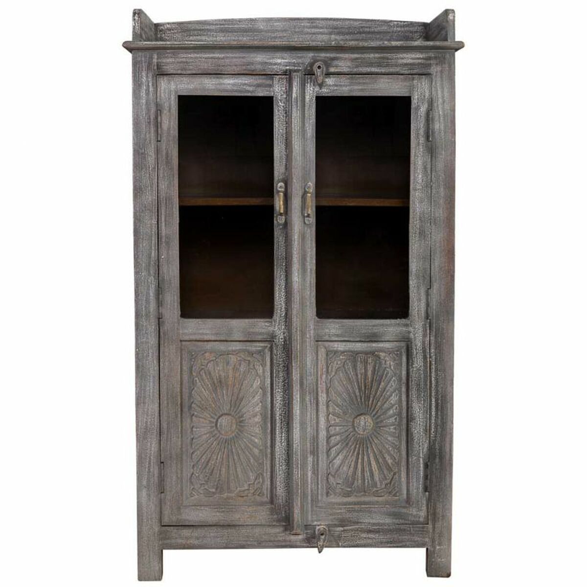 Visningsställ Alexandra House Living Svart Mangoträ 41 x 128 x 74 cm - 2