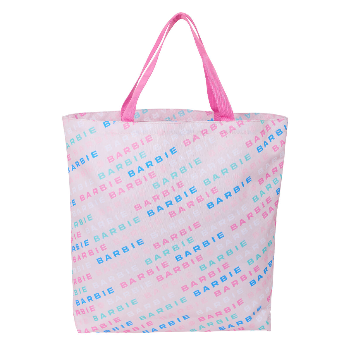Damväska Barbie Logomania Ljusrosa 50 x 45 x 10 cm - 4