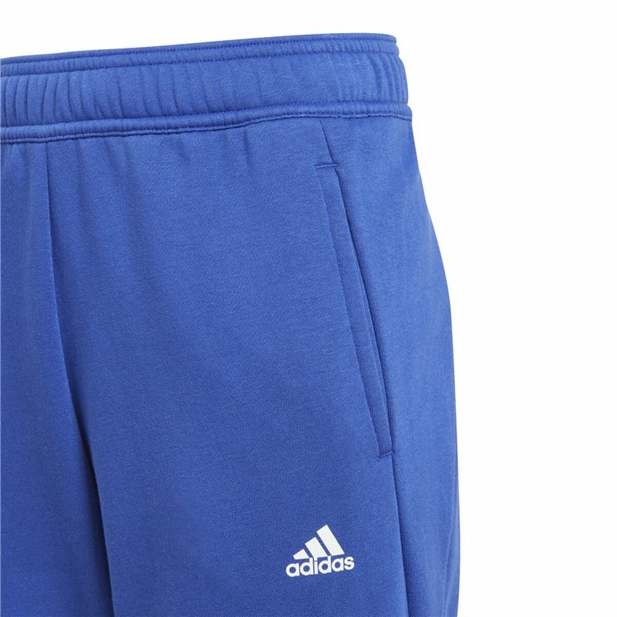 Långa träningsbyxor Adidas 3 Bandas Tib Pt Infantil Blå Unisex - 3