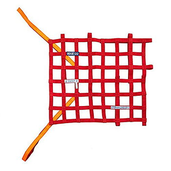 Window Net Sparco 002192FA-R Röd
