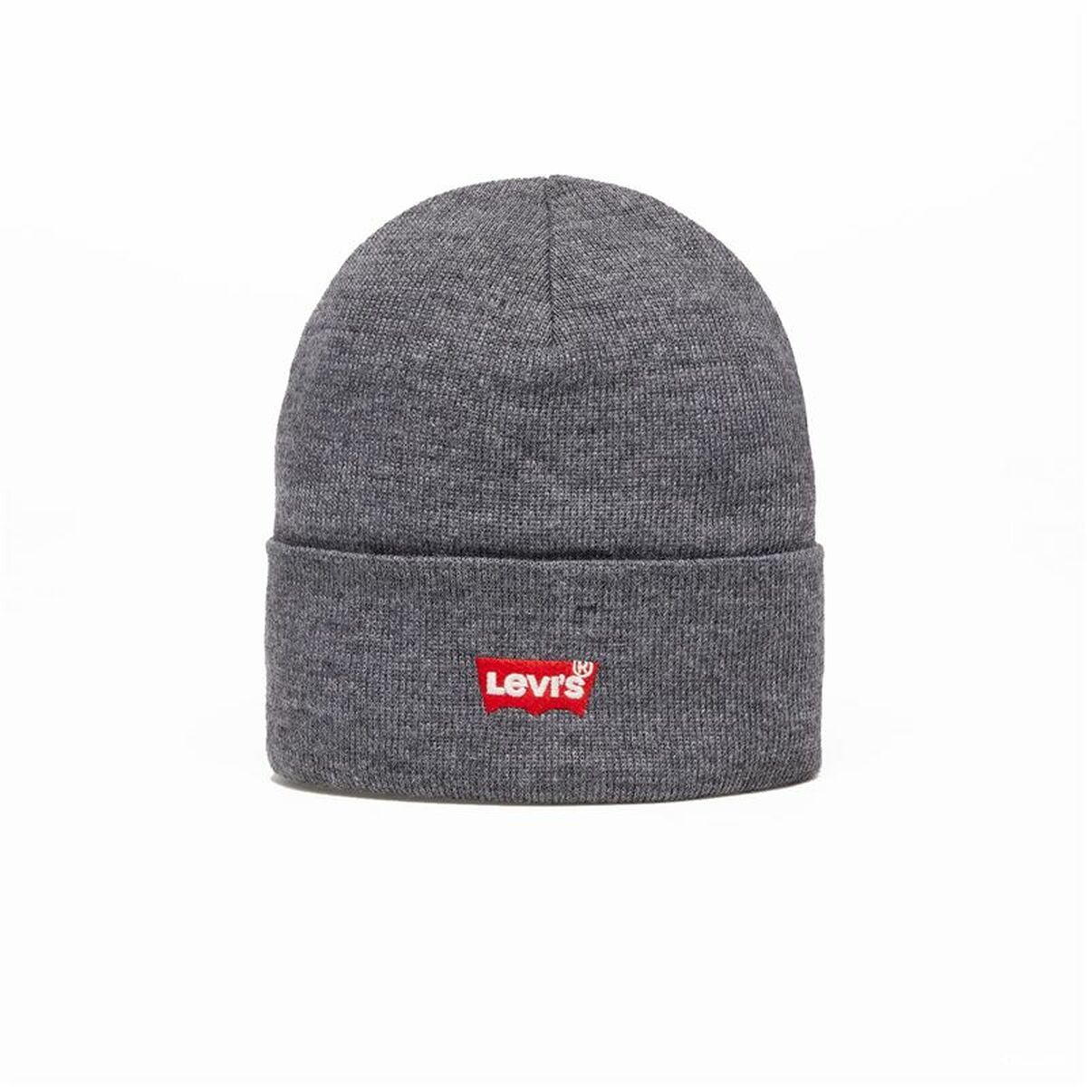 Sportmössa Levi's Batwing Embroidered Beanie Mörkgrå One size