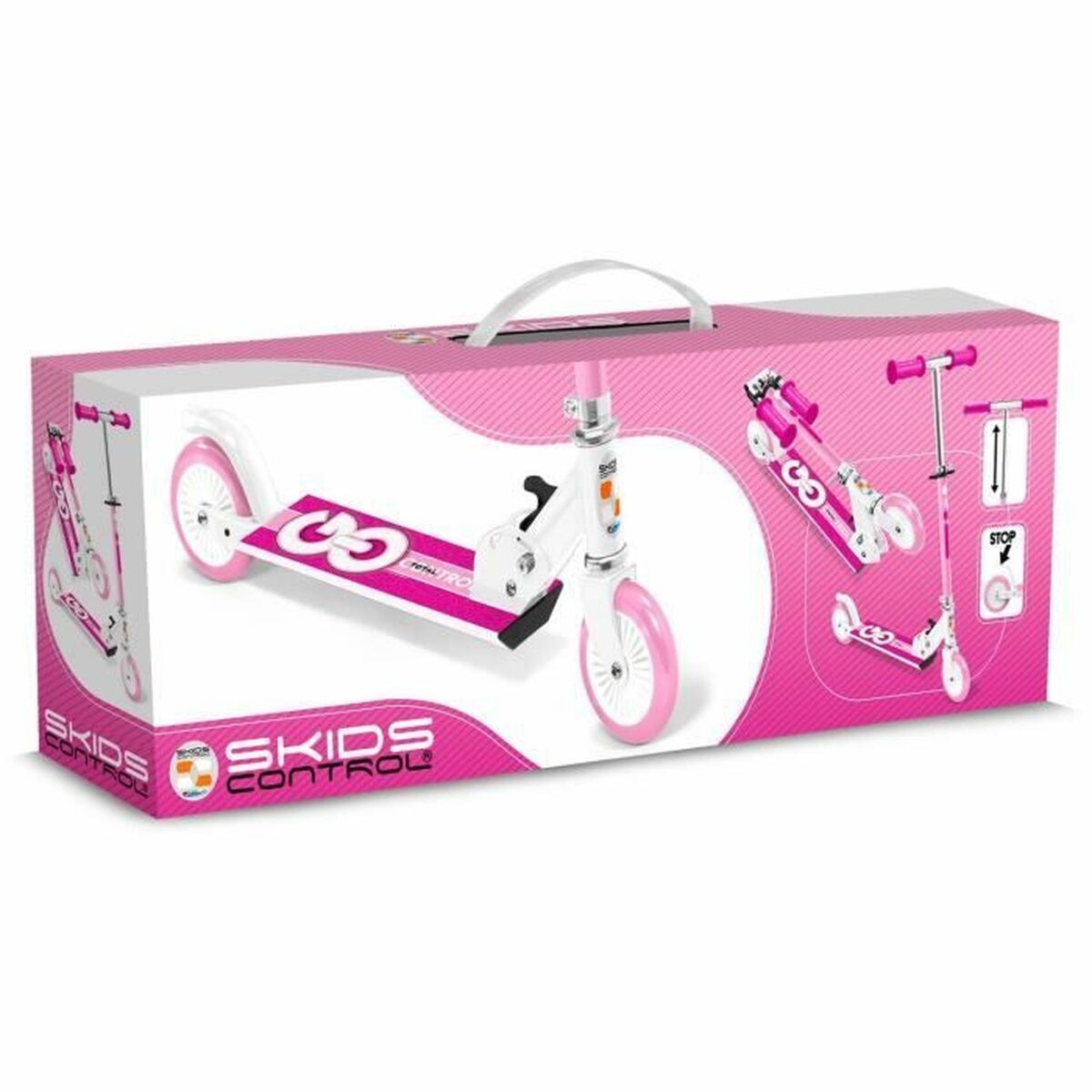 Sparkcykel Stamp SKIDS CONTROL Rosa - 3