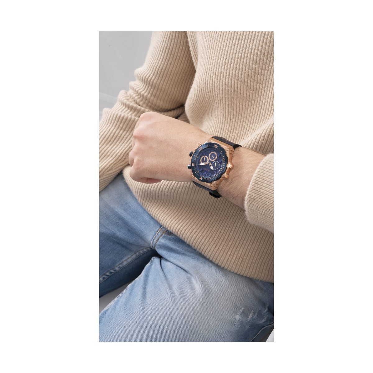 Unisexklocka Guess GW0326G1 (Ø 48 mm) - 6