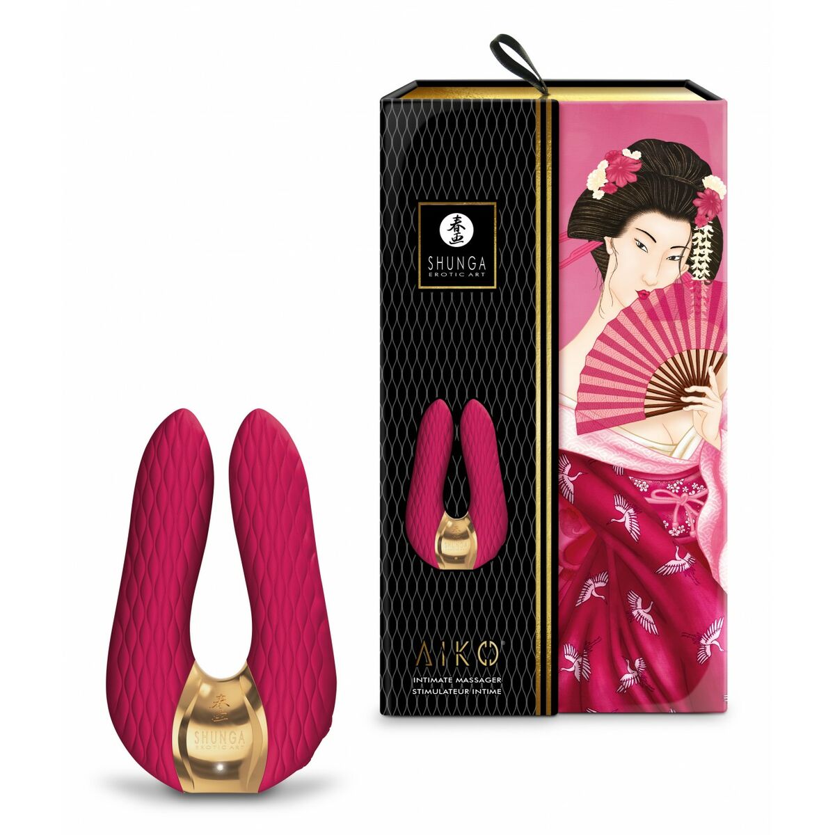 Massagemedel Shunga Aiko Fuchsia - 5
