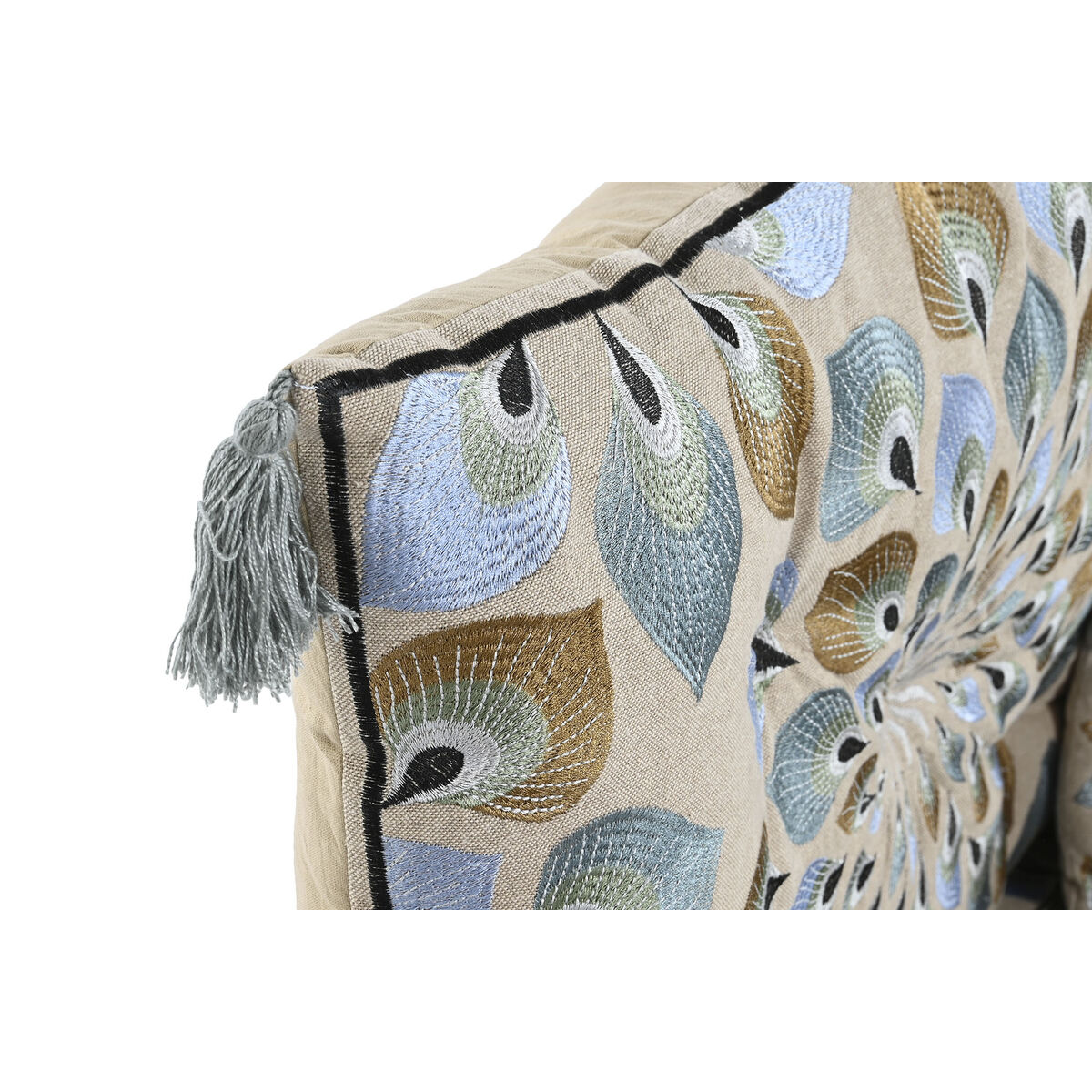 Trädgårdssoffa DKD Home Decor Blå Beige 155 x 76 x 65 cm 150 x 76 x 20 cm - 9