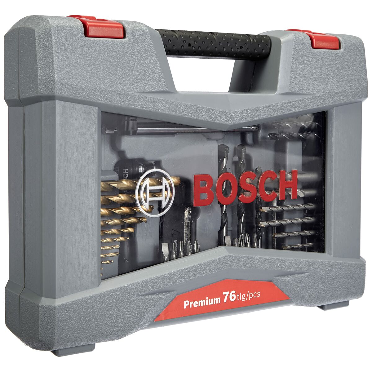 Spolset BOSCH 2608P00234 76 Delar Rostfritt stål Transportfodral - 6
