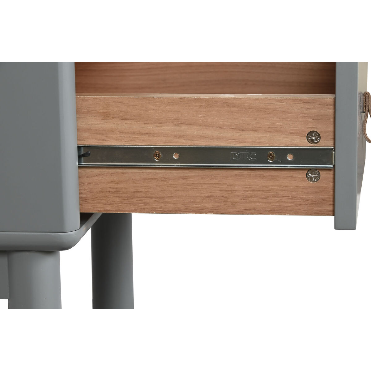 Nattduksbord Home ESPRIT Blå Grå Naturell Trä MDF 48 x 40 x 55 cm - 14