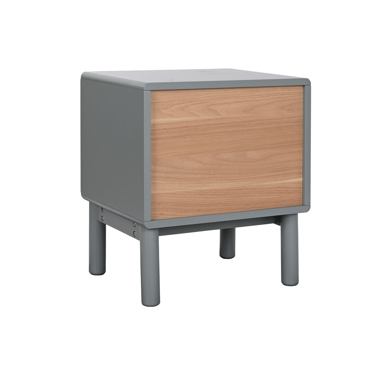Nattduksbord Home ESPRIT Blå Grå Naturell Trä MDF 48 x 40 x 55 cm - 2