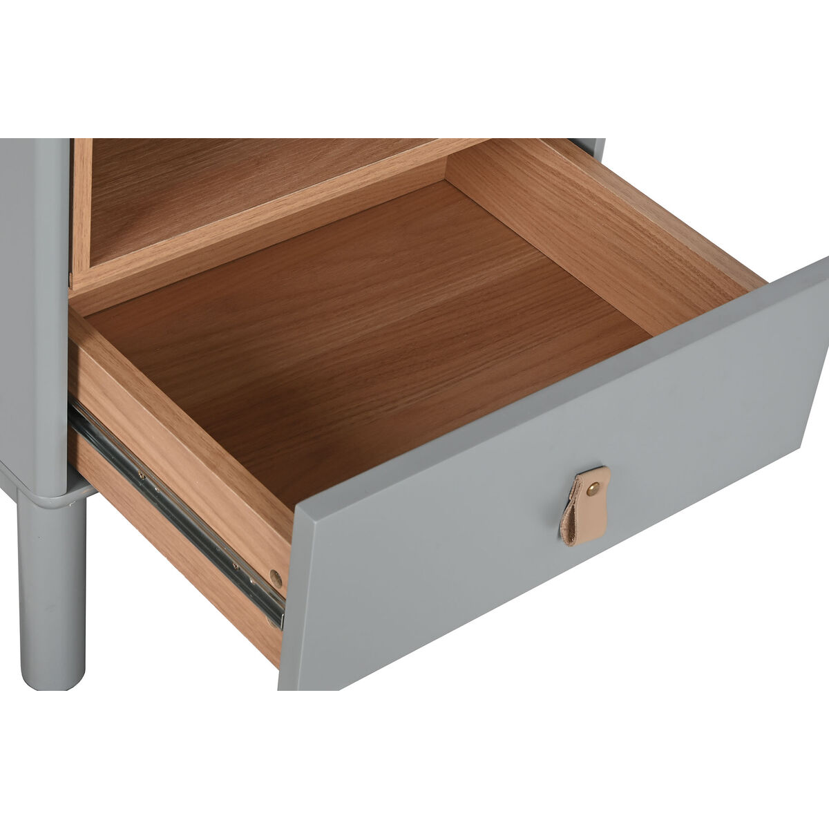 Nattduksbord Home ESPRIT Blå Grå Naturell Trä MDF 48 x 40 x 55 cm - 13