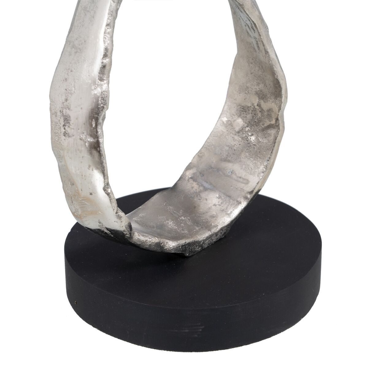 Prydnadsfigur 21 x 15 x 63 cm Svart Silver - 10