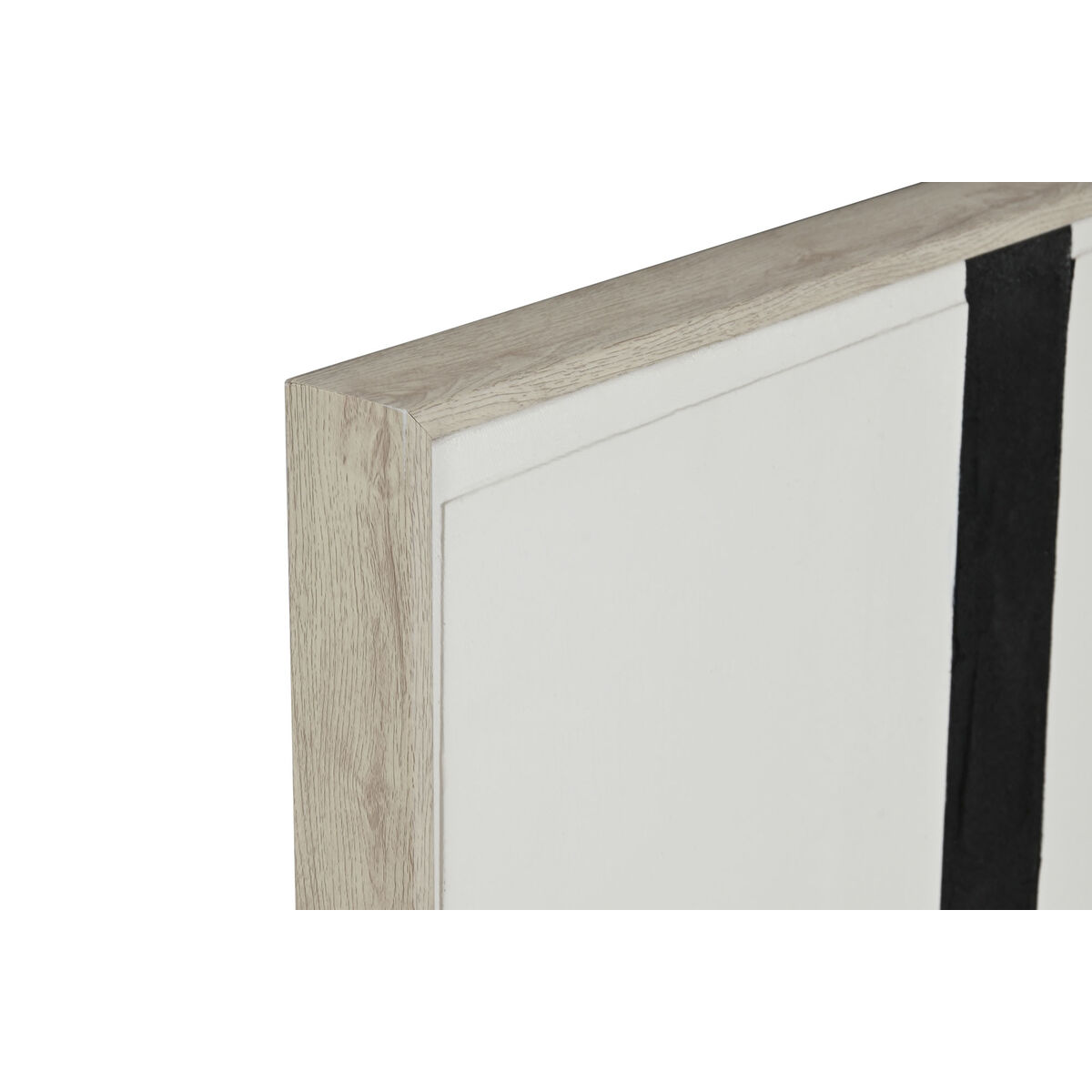 Kanvas Home ESPRIT Vit Svart Abstrakt Modern 82 x 3,8 x 102 cm (2 antal) - 2