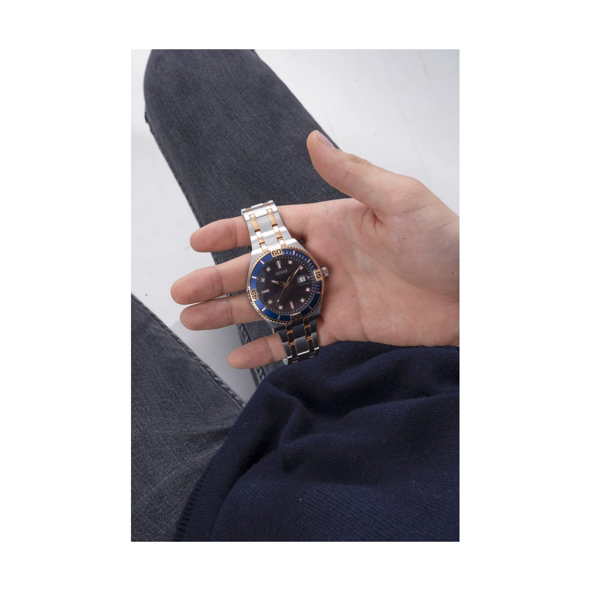 Unisexklocka Guess GW0330G3 (Ø 45 mm) - 8
