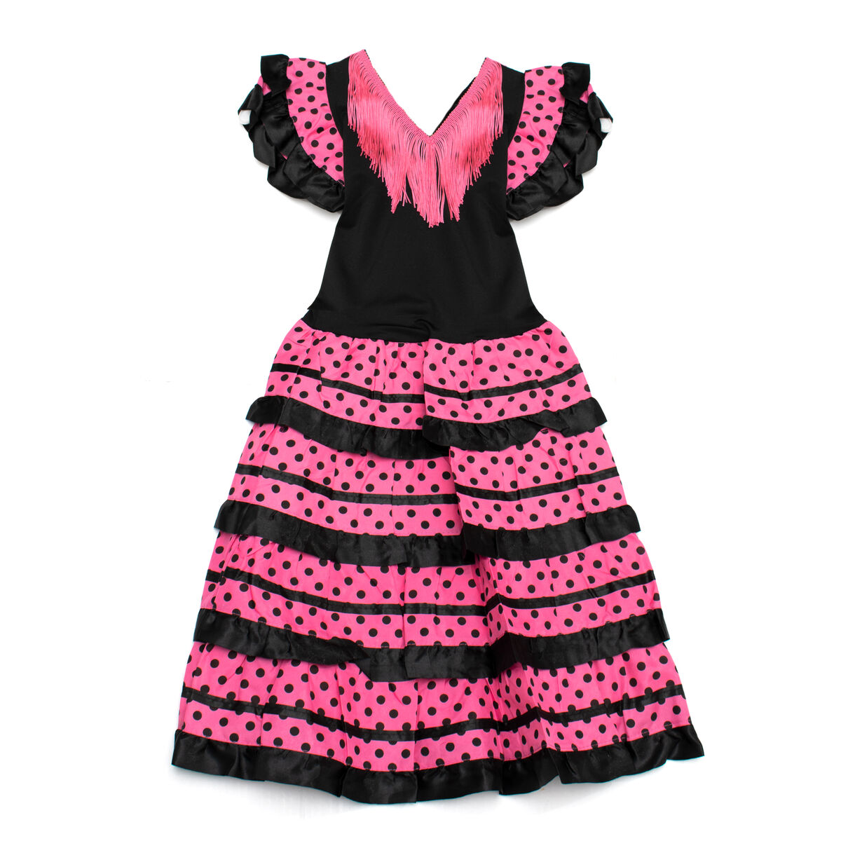 Klänning Flamenco VS-NPINK-LN6 6 år
