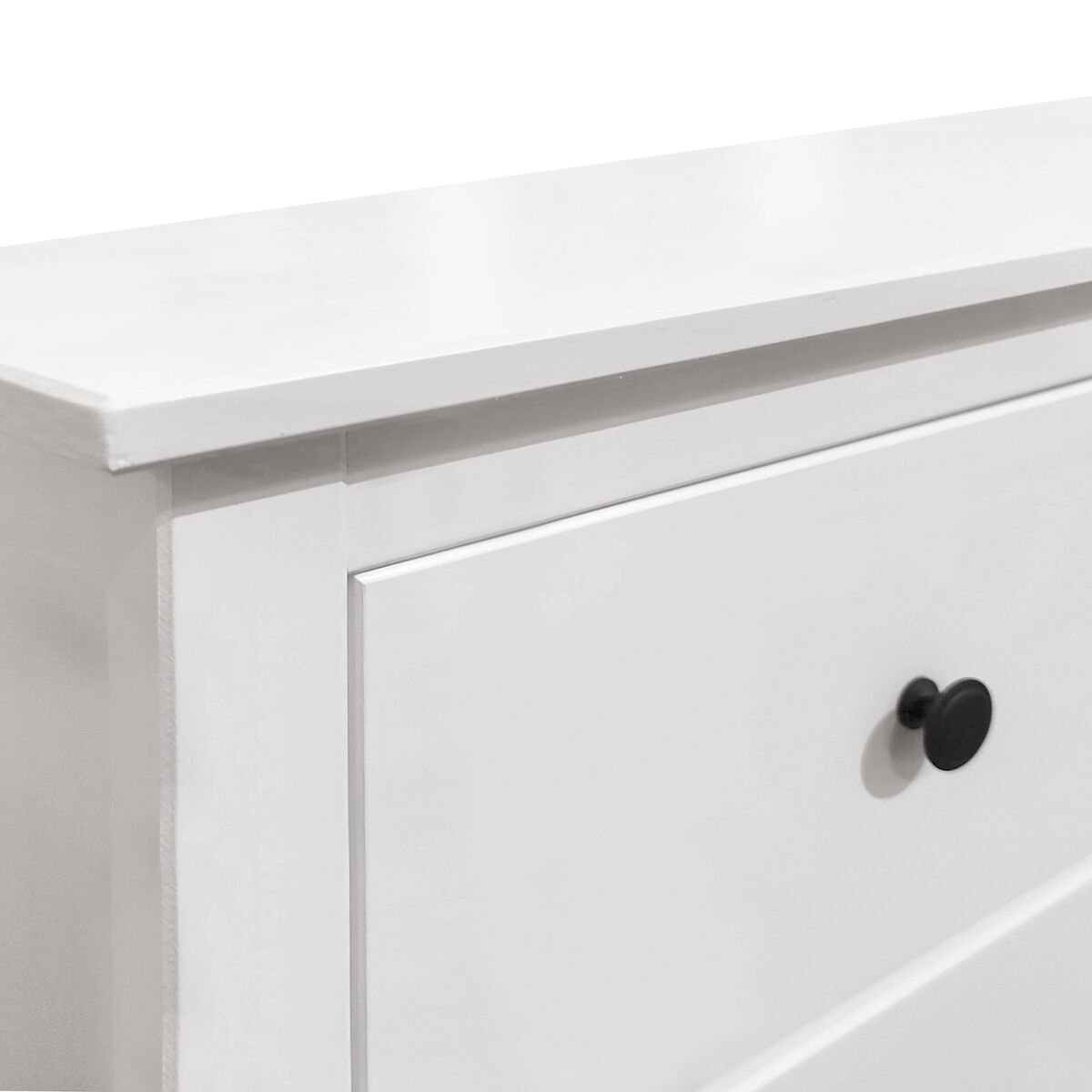 Kommod Alexandra House Living Vit 76 x 81 x 39 cm 3 lådor - 5
