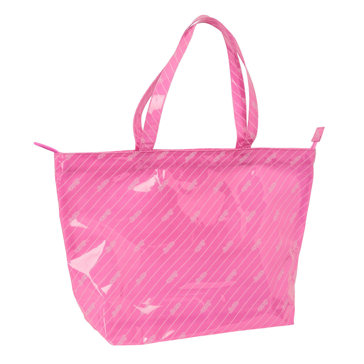 Damväska Barbie Logomania Rosa 54 x 35 x 17 cm - 2