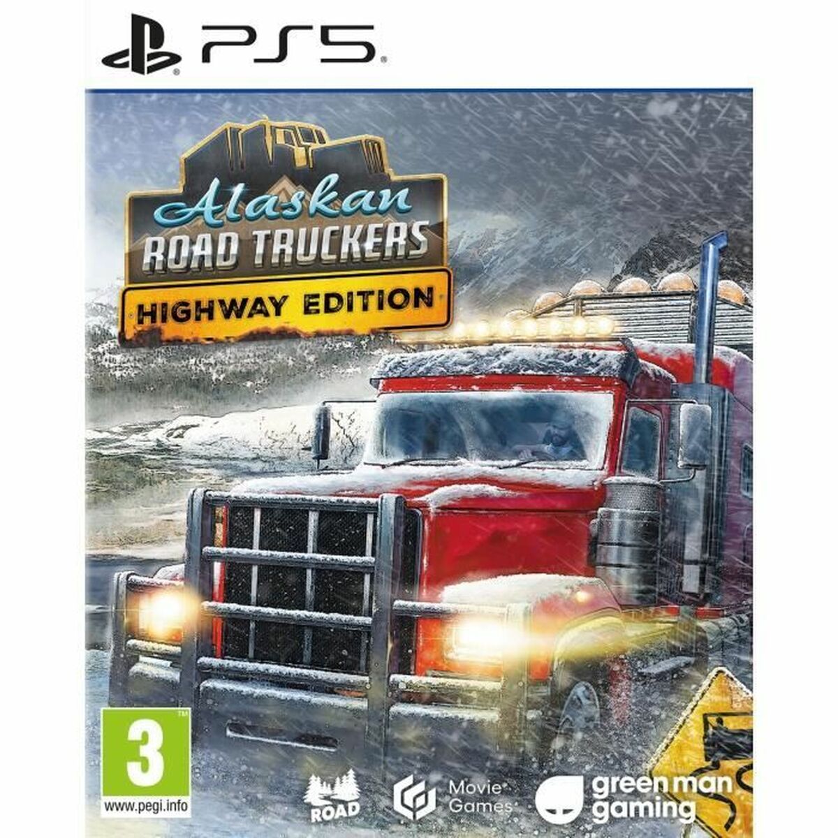 PlayStation 5 Videospel Just For Games Camioneros de Alaskan Road