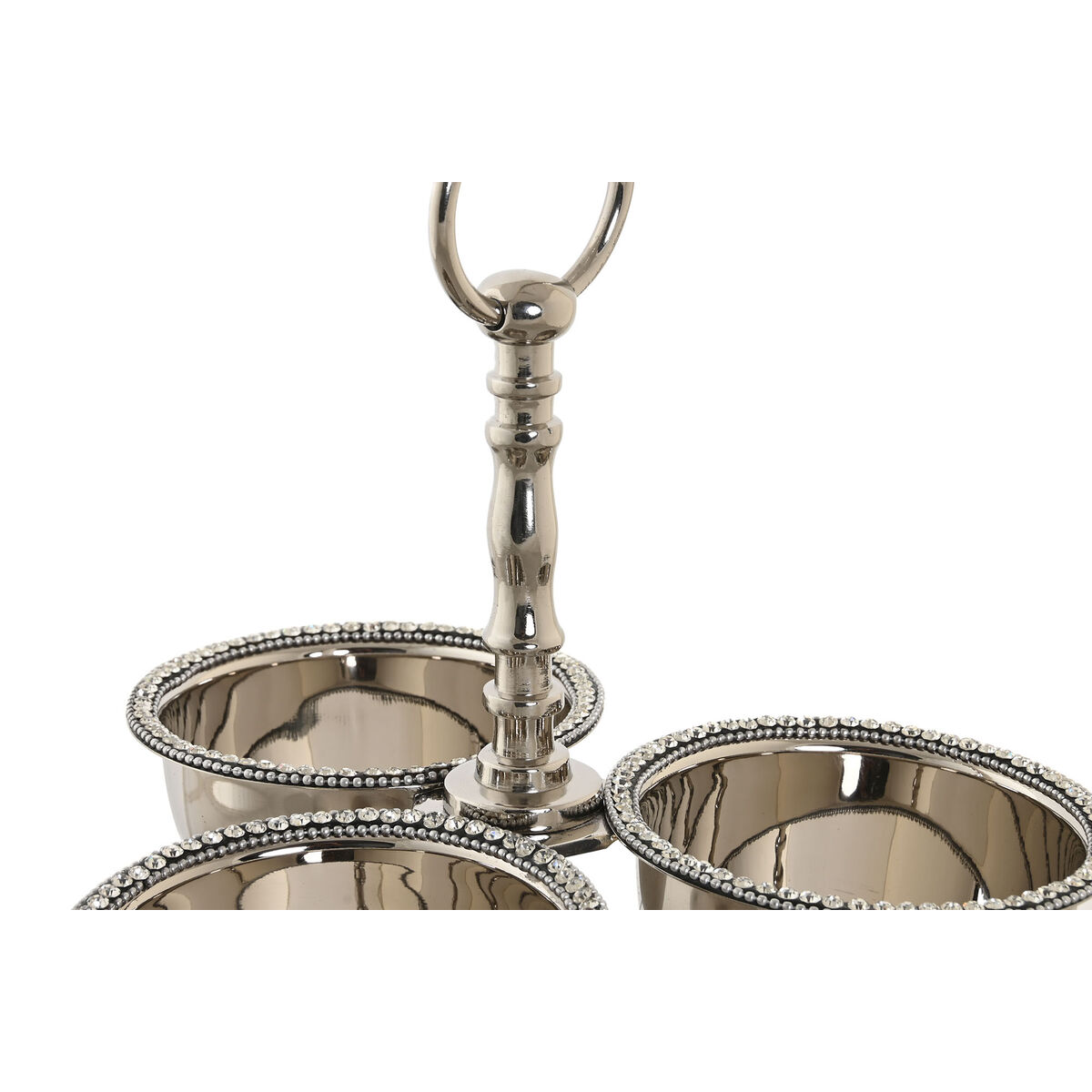 Bordsdekoration DKD Home Decor Silvrig Akryl Aluminium 24 x 24 x 18 cm - 6