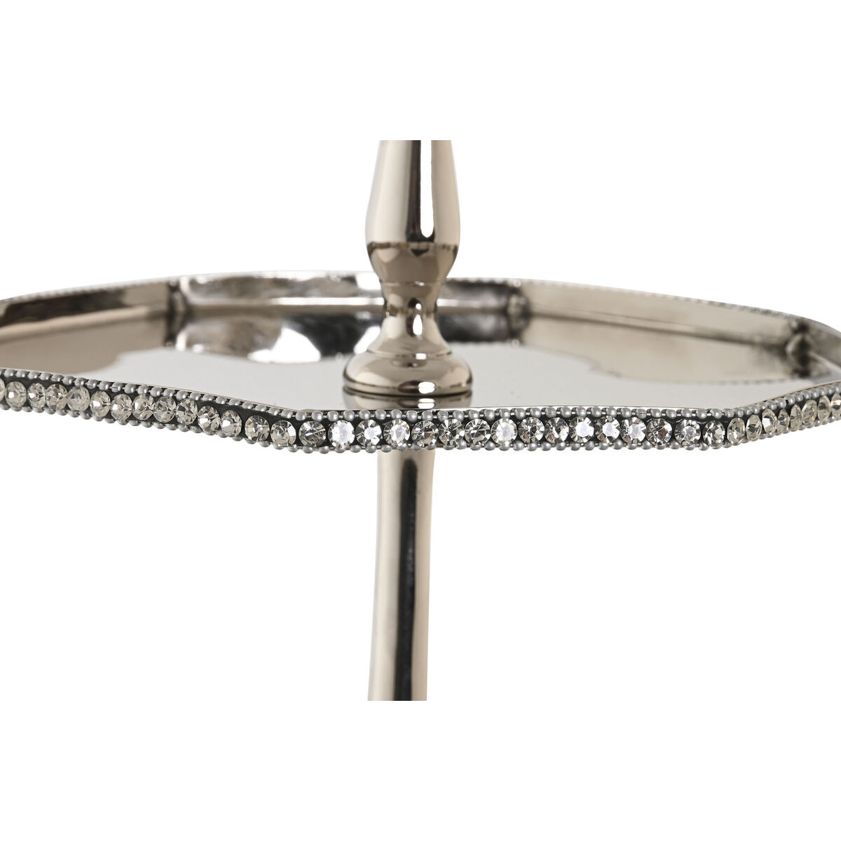 Bordsdekoration DKD Home Decor Silvrig Aluminium 28 x 28 x 47 cm - 3