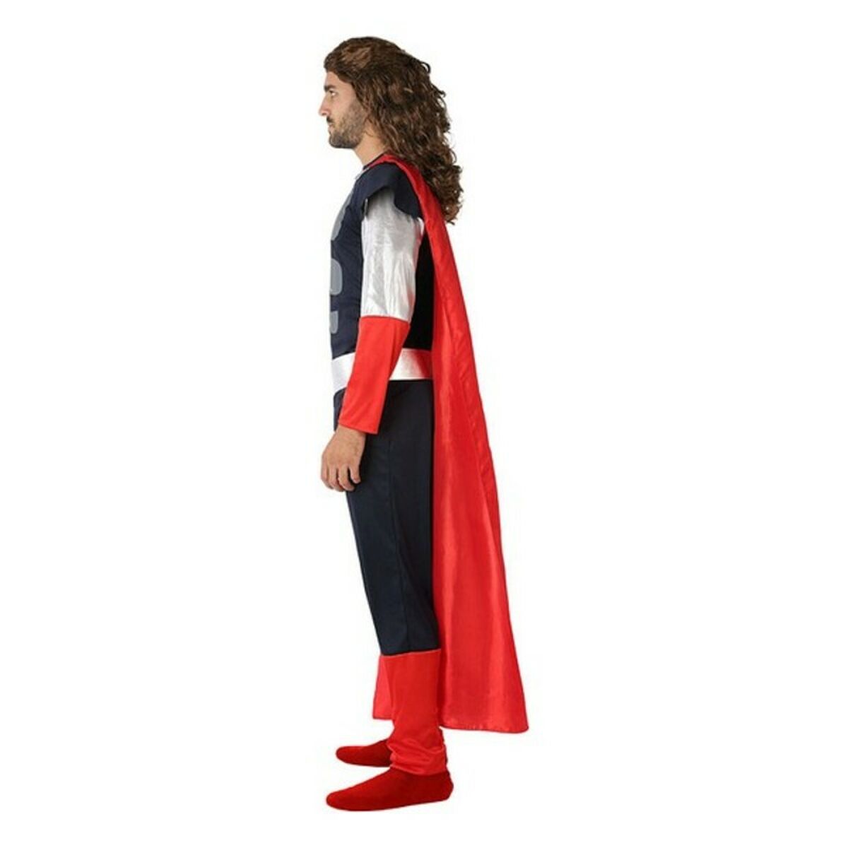 Maskeraddräkt vuxna 114555 Multicolour Superhjälte (3 Delar) - 4