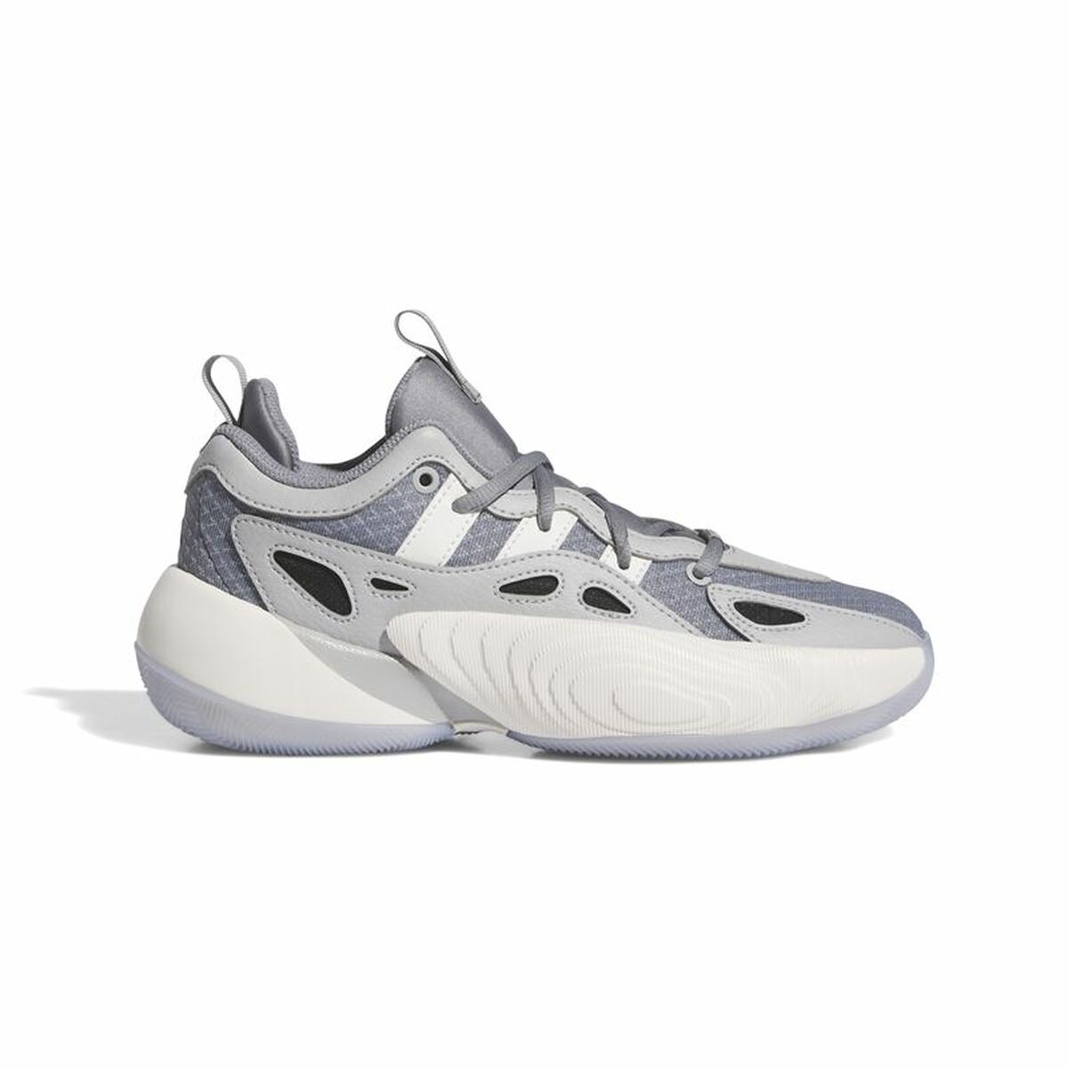 Baksketskor, Barn Adidas Trae Unlimited Vit Grå