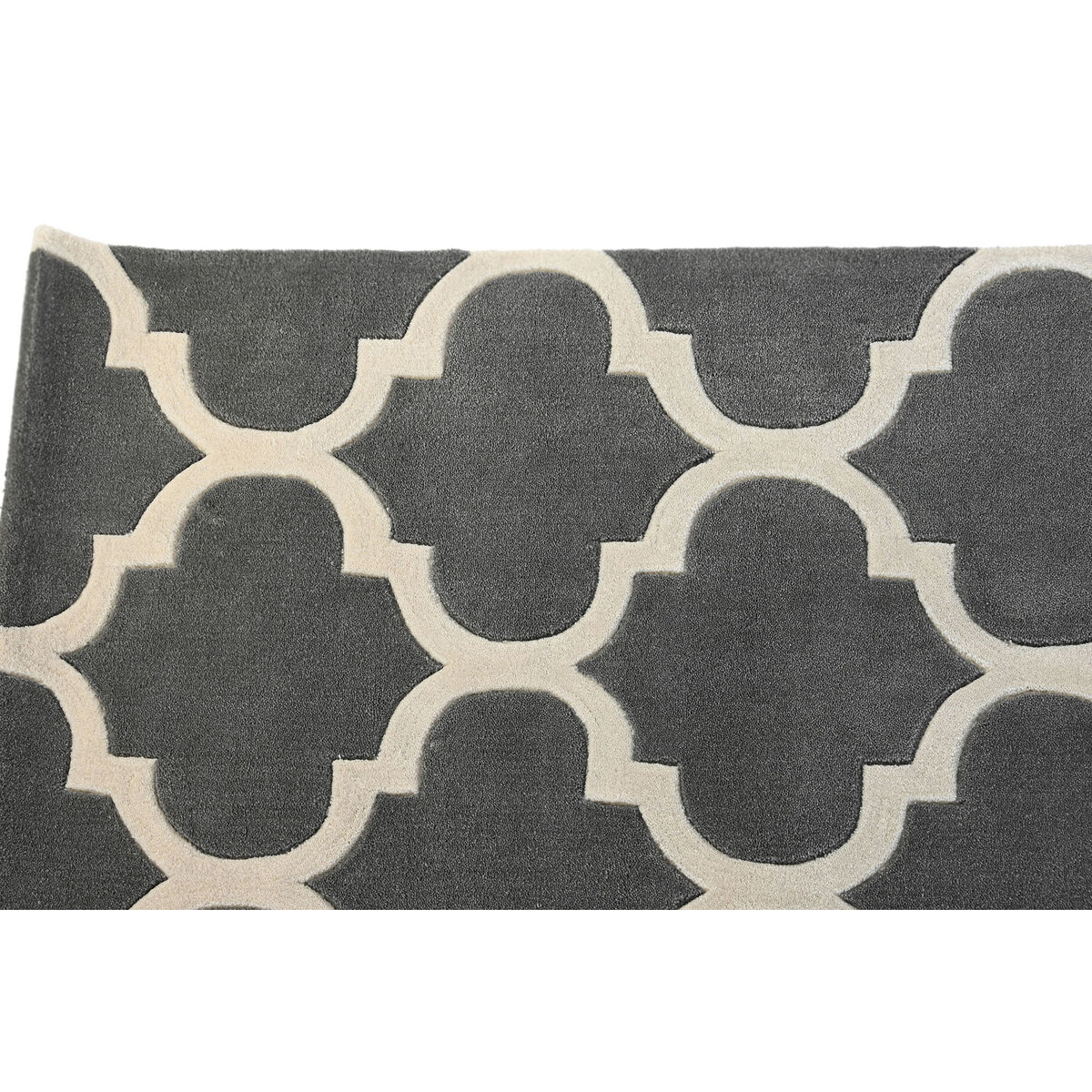 Matta DKD Home Decor 160 x 230 x 2 cm Grå Polyester Etnisk - 2