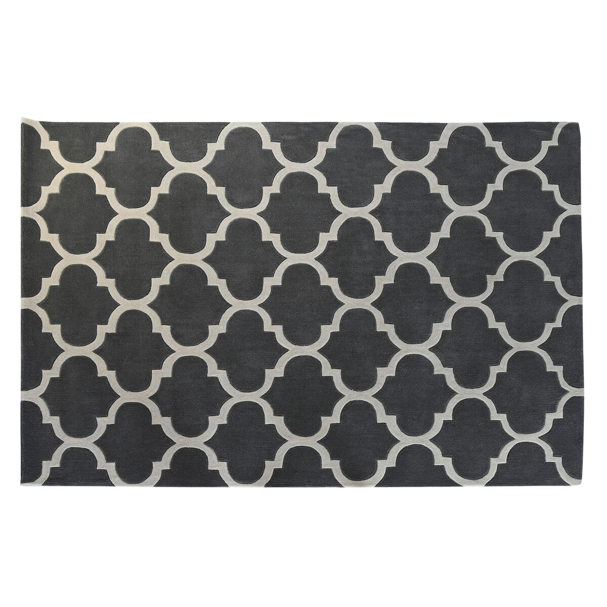 Matta DKD Home Decor 160 x 230 x 2 cm Grå Polyester Etnisk - 5