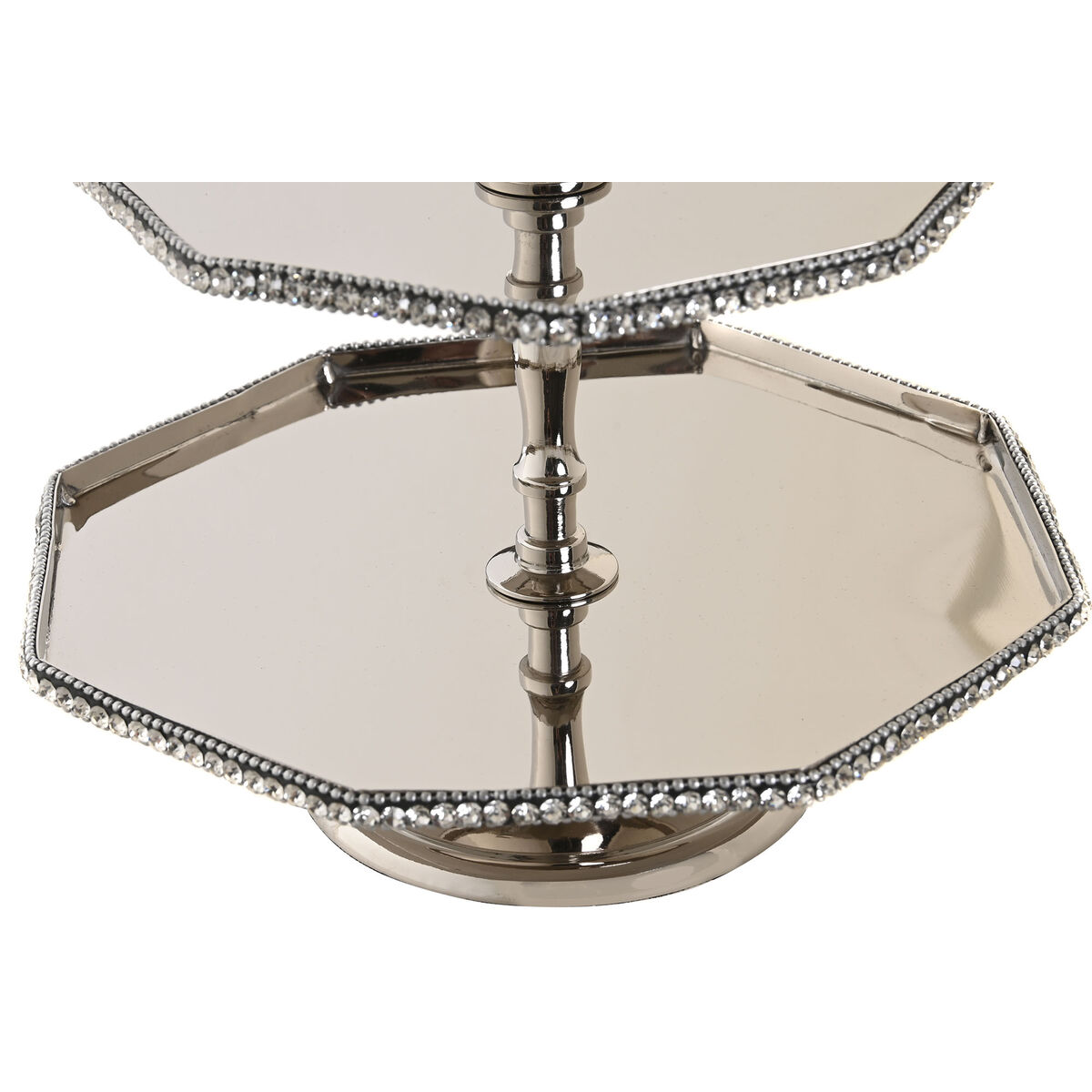 Bordsdekoration DKD Home Decor Silvrig Akryl Aluminium 23 x 23 x 22 cm - 2