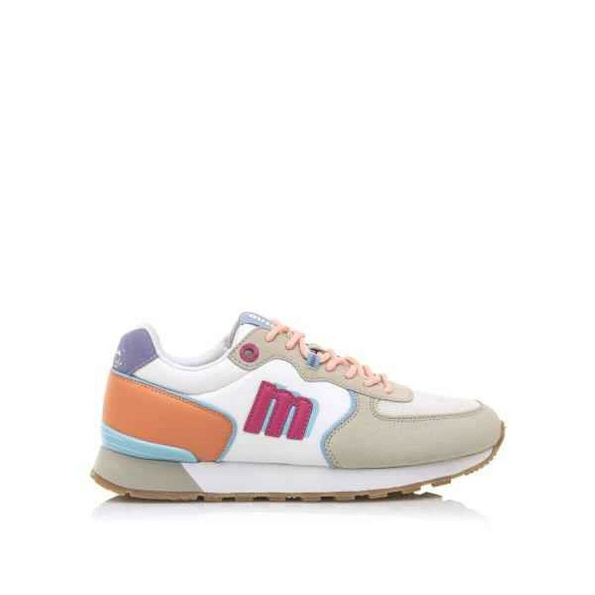 Gymnastiksko, Dam Mustang NOLE 60080 C53890 Vit
