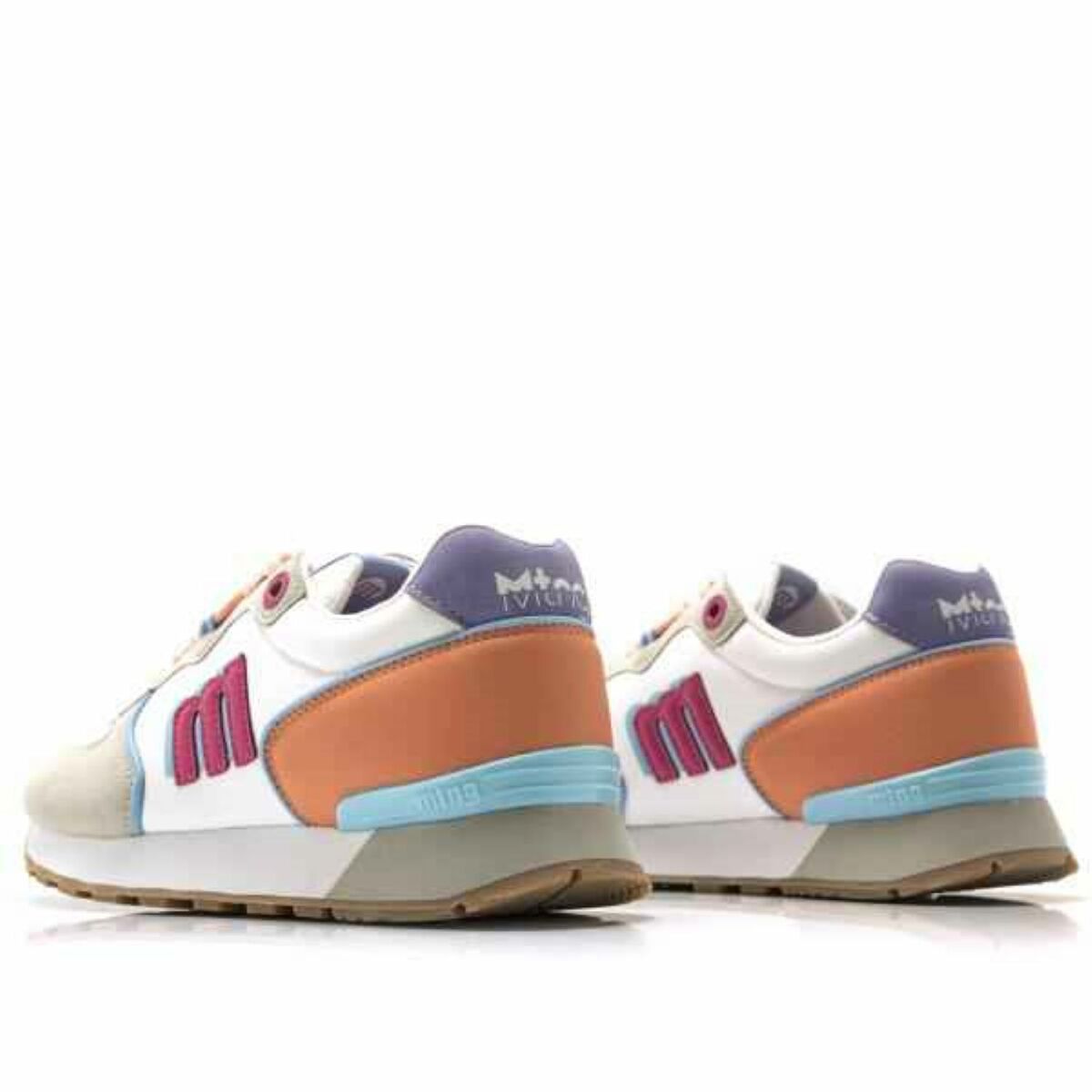 Gymnastiksko, Dam Mustang NOLE 60080 C53890 Vit - 4