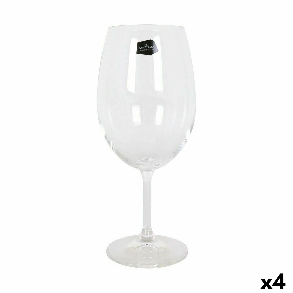 Set med vinglas Crystalex Lara Glas 540 ml Vin 6 Delar (6 antal) (4 antal)