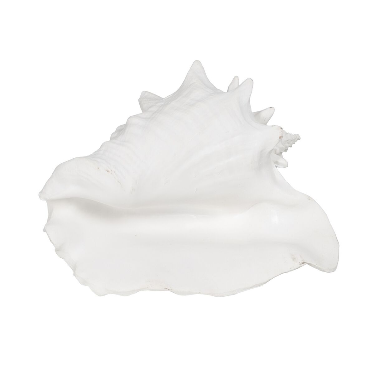 Prydnadsfigur Vit Snigel 21 x 19 x 13 cm - 2