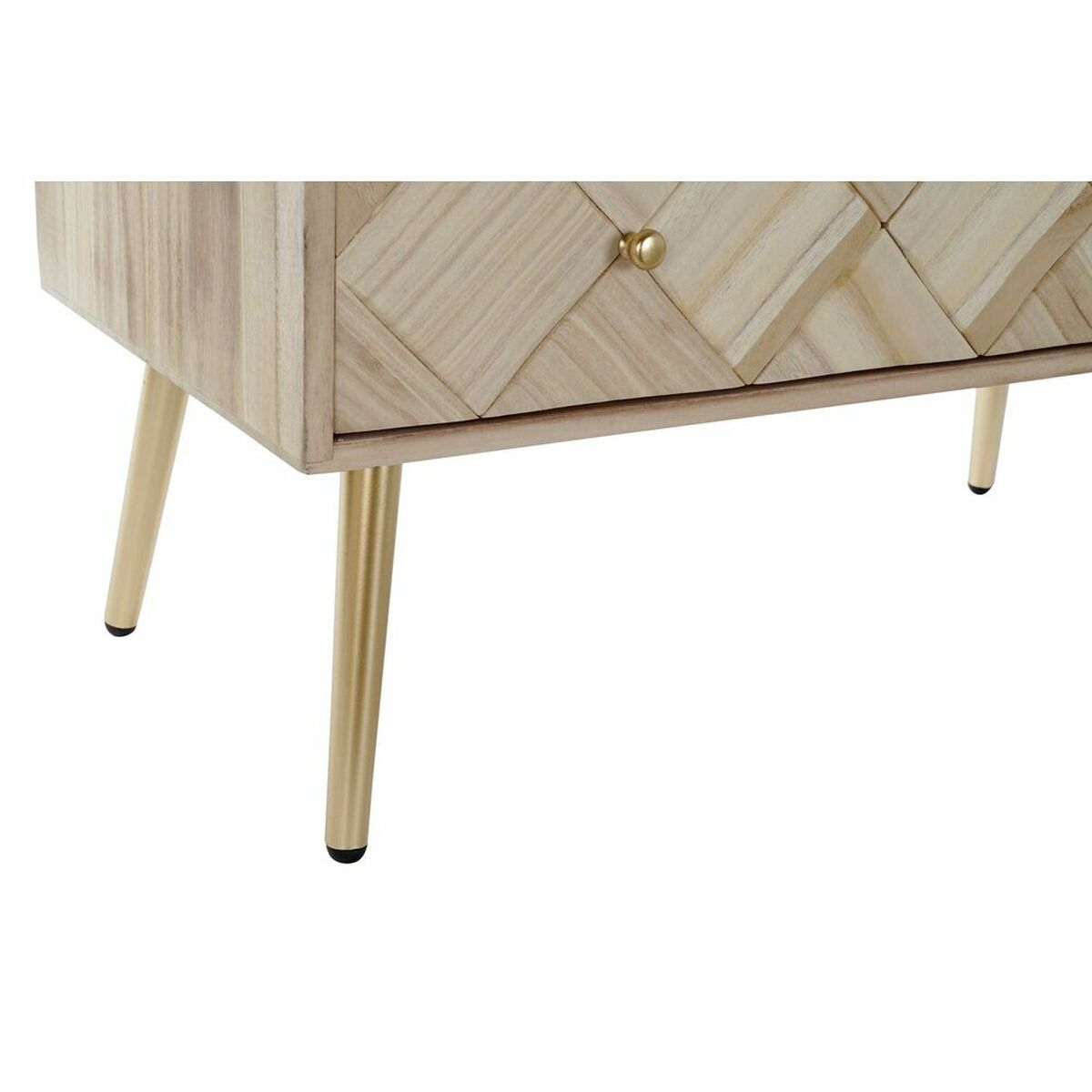 Byrå DKD Home Decor Metall Paulowniaträ Furu (72.5 x 37 x 65 cm) - 3